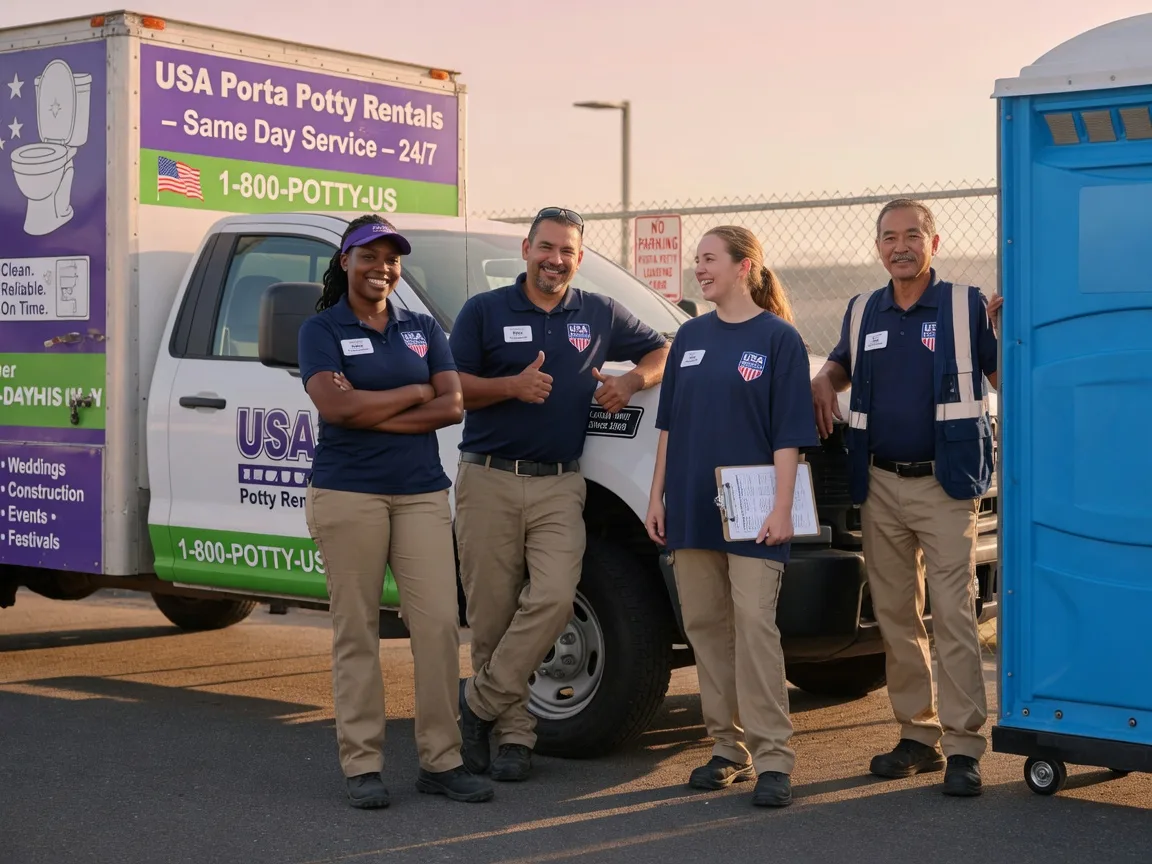 Porta Potty Rental company in New Johnsonville, TN